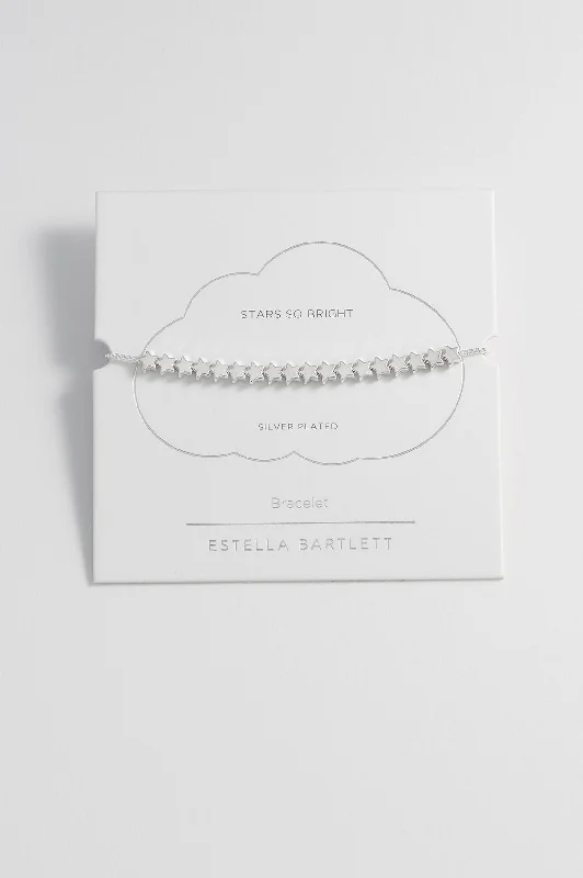 High-quality pearl bracelet designs-Stars So Bright Slider Bracelet