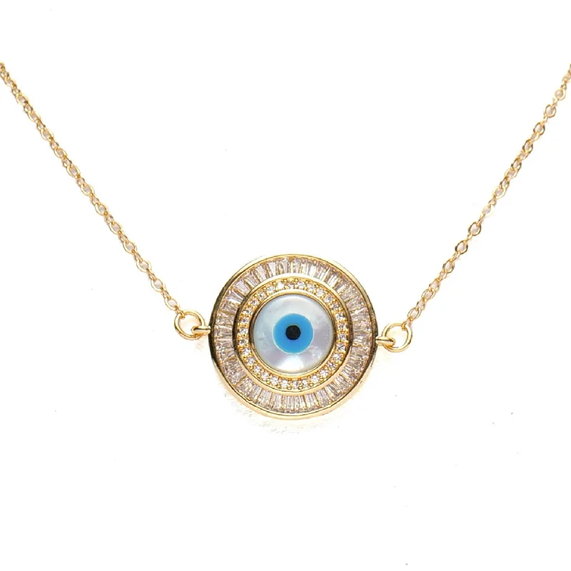 adjustable gemstone necklace for women-Camilla 18K Gold Plated Necklace