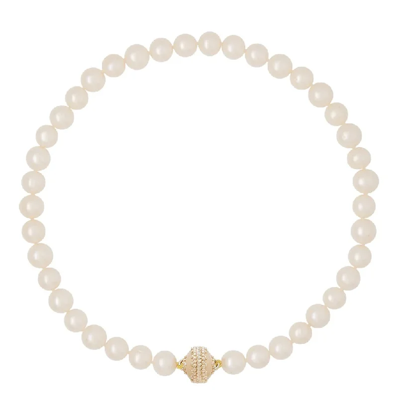 crystal moon necklace for women-Clara Williams Classic Pearl 11mm Necklace