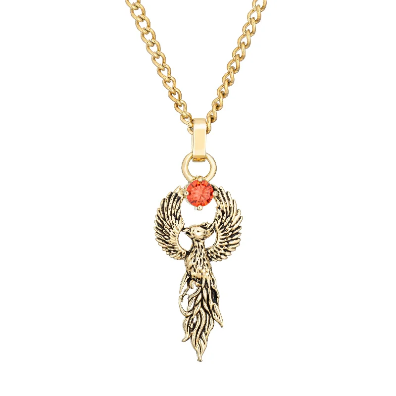 gemstone drop necklace for women-Phoenix Necklace