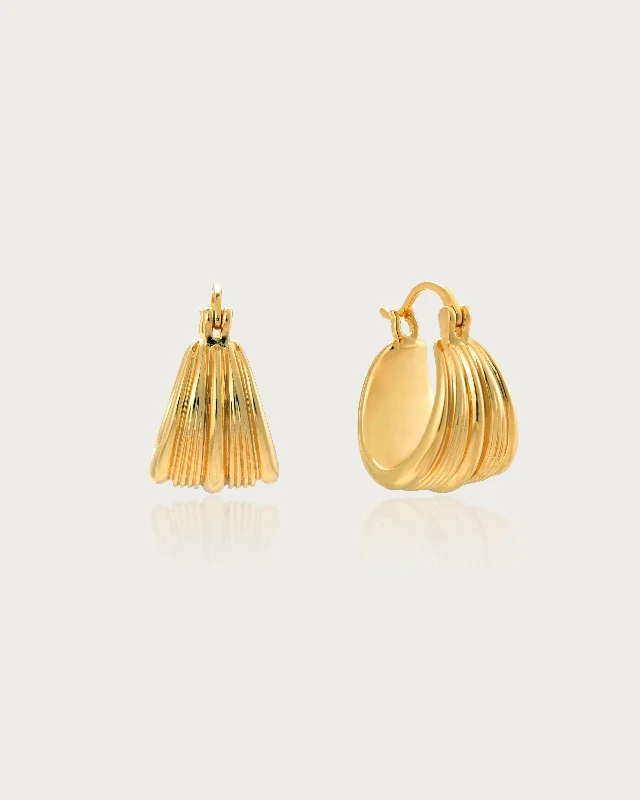 gold tassel earrings for sophisticated wear -The Aegean Earrings