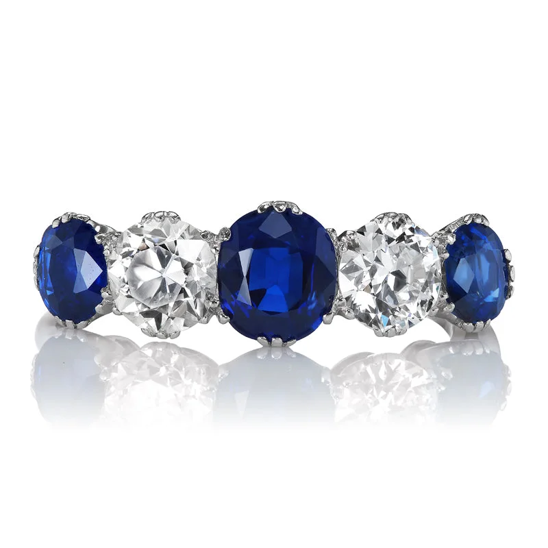 sapphire wedding bands for men-Hope