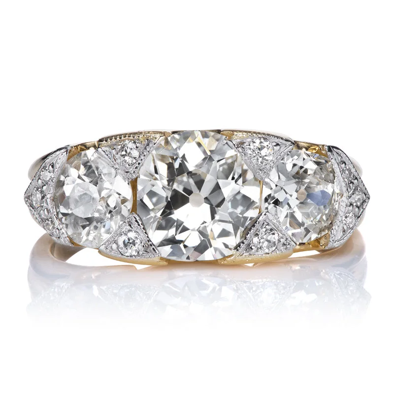 wedding rings with colored diamonds-Aubrey 1.53