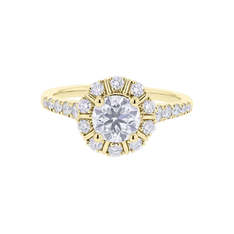 affordable custom rings-Chloe Ready for Love Diamond Engagement Ring