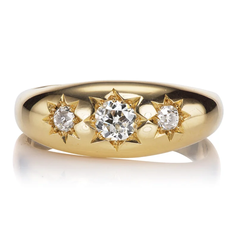 vintage engagement rings with diamonds-Audra