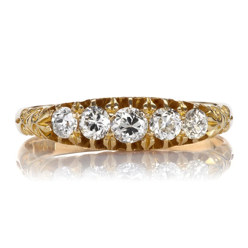 diamond rings for women with colorful stones-Elm