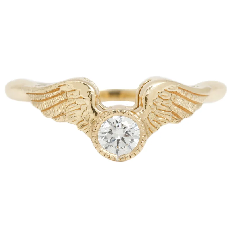 best rings for proposal-Flying Diamond Ring