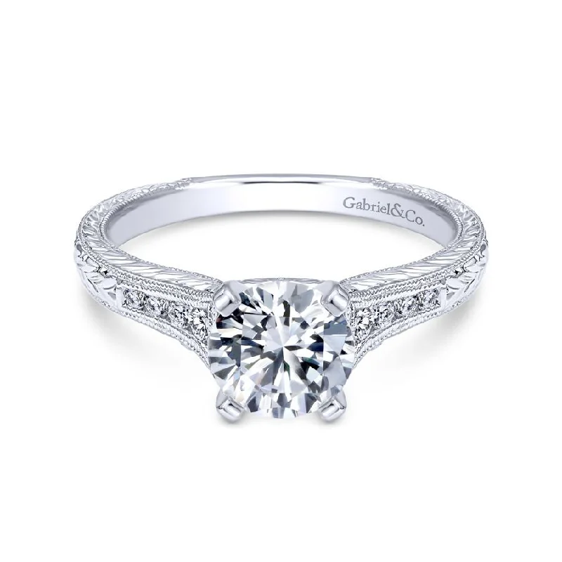 affordable rings for engagement proposals-Audra Engagement Ring Setting