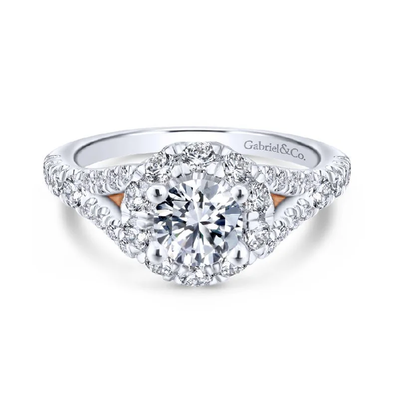 promise rings for couples with engraving-Fiona Engagement Ring Setting