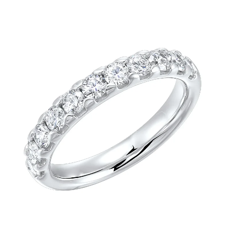 men’s diamond rings with unique designs-Lab Grown Diamond Band- 0.75 ctw.