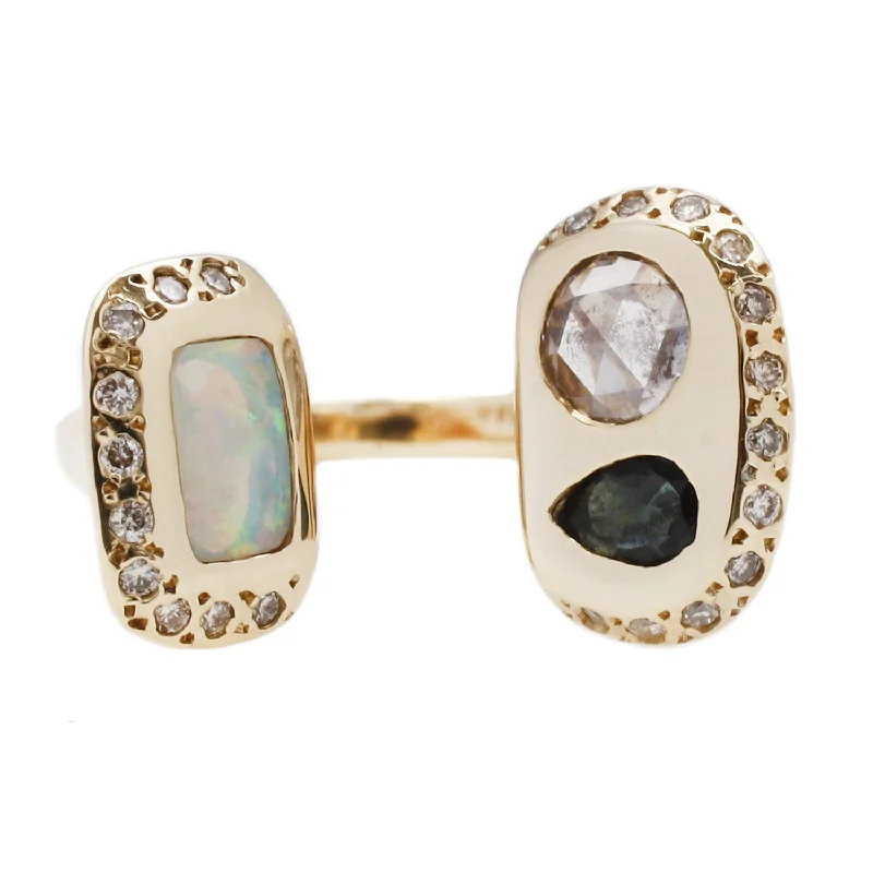 affordable vintage rings for women-Lyda Opal Ring