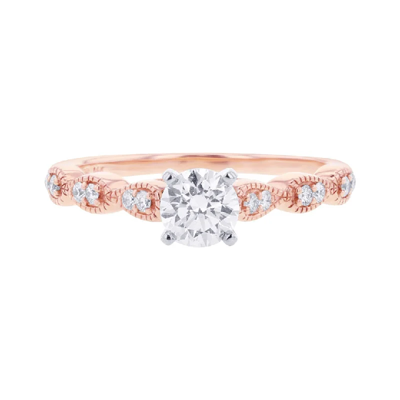 engagement rings for couples-Maeve Ready for Love Certified Diamond Engagement Ring 3/4Ct