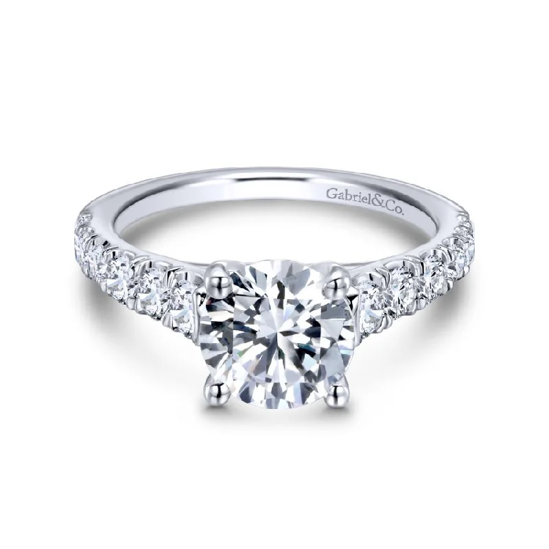 men’s wedding rings with no diamonds-Piper Engagement Ring Setting