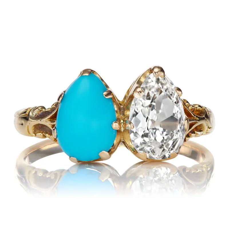 fashion engagement rings for women-Philomena