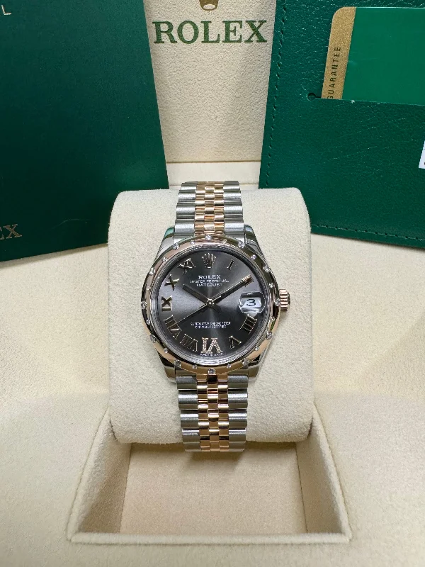 elegant watches with crystal embellishments for women -2019 Rolex Datejust 31 278341RBR