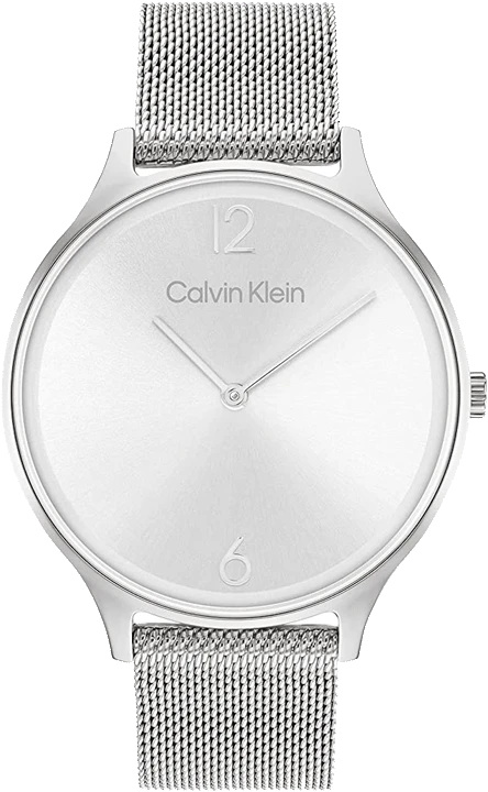 premium watches with leather and metal mix -25200001 Calvin Klein Watch For Women