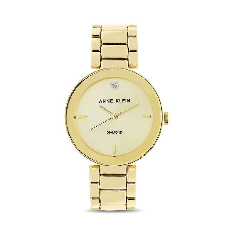 unique watches with modern technology -Anne Klein AK1362CHGBJ Analog Watch For Women