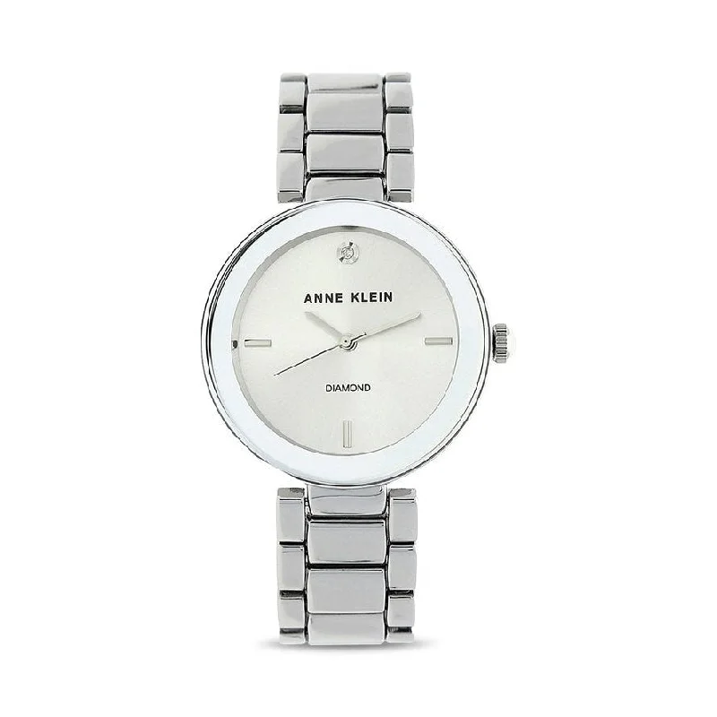 watches with elegant design for formal wear -Anne Klein AK1363SVSVJ Analog Watch For Women