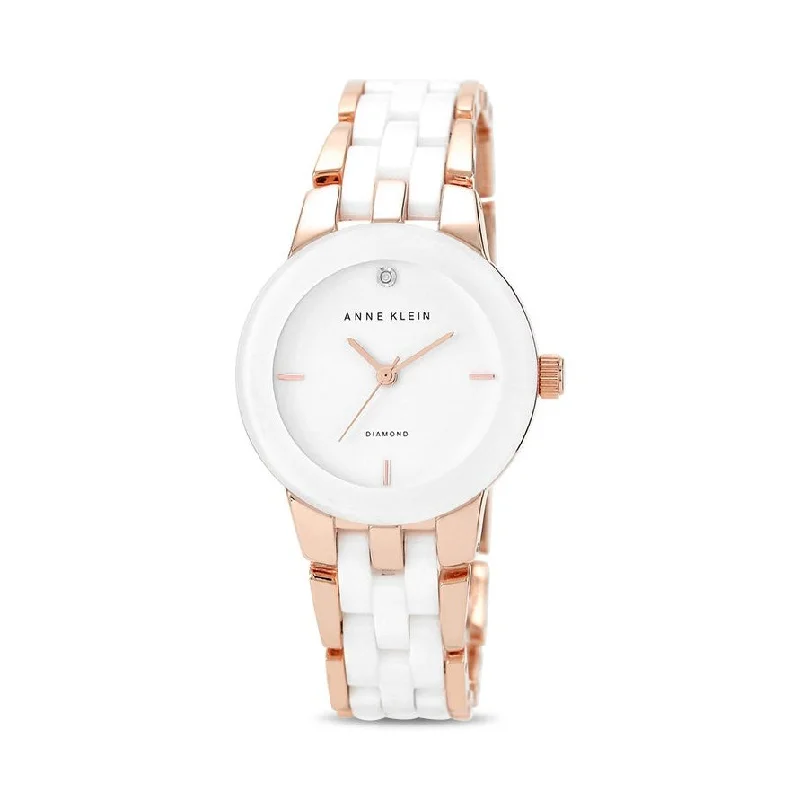 smartwatches with activity and sleep tracking -Anne Klein AK1610WTRGJ Analog Watch For Women