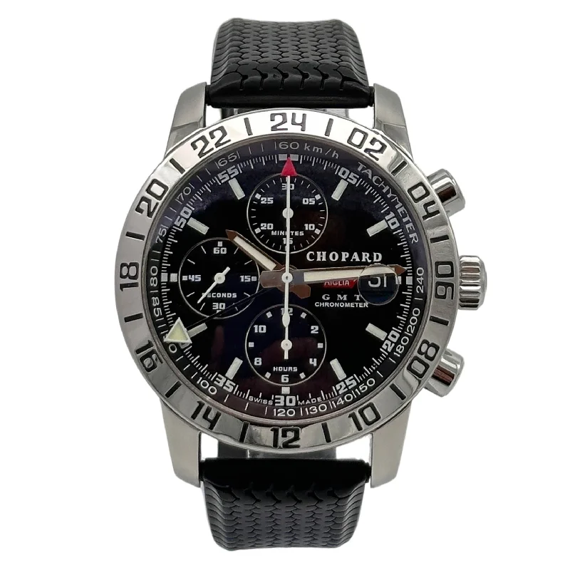 best watches for hiking with durable design -Chopard Mille Miglia GMT Stahl 8954 - 2005