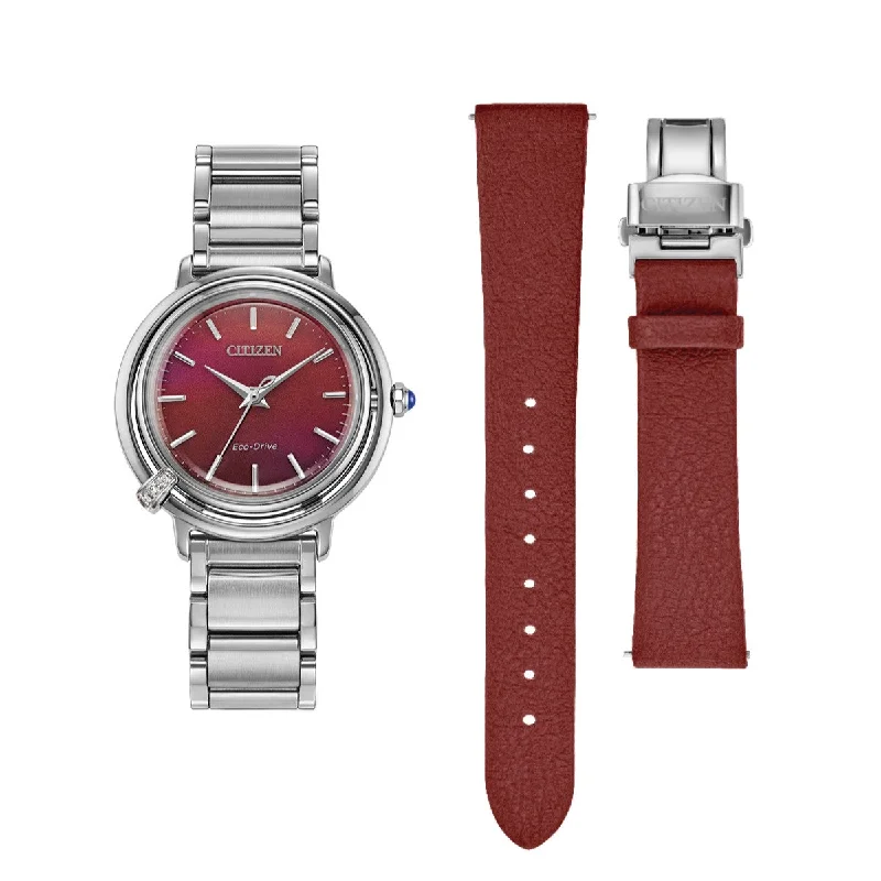 women’s watches with smooth metal finish -Citizen L Arcly with 31MM Diamond Accent Dial. EM1091-67X