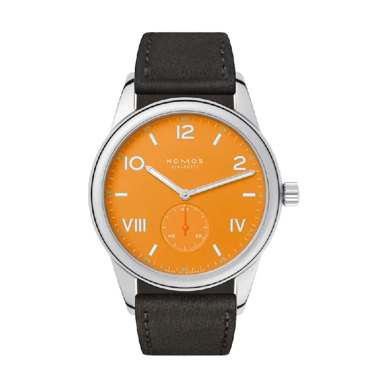 high-quality men’s watches with advanced movements -Club Campus 38 Future Orange