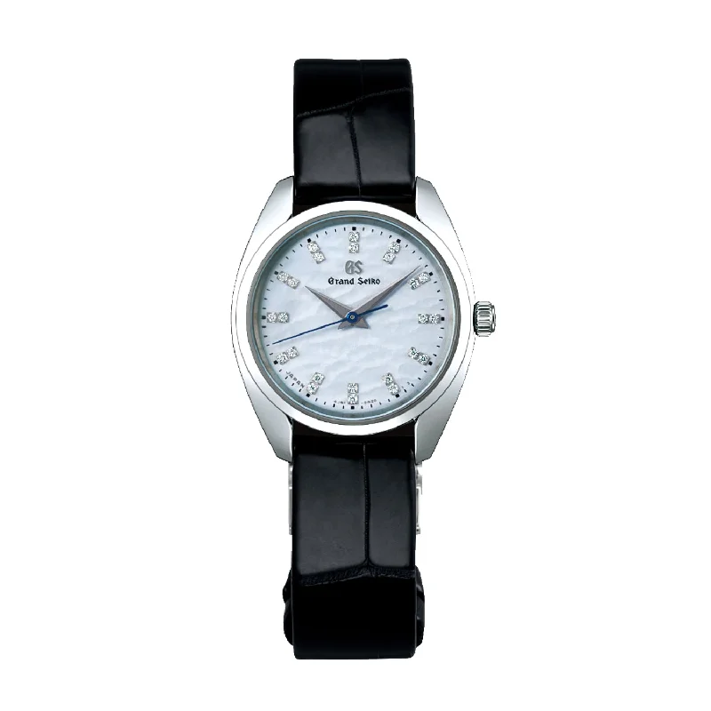 top-rated smartwatches for everyday use -STGF381 "Omiwatari" Elegance Quartz w/ Diamond Markers