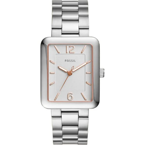 high-tech smartwatches for women -Atwater Silver Dial Stainless Steel Watch Women's Es4157