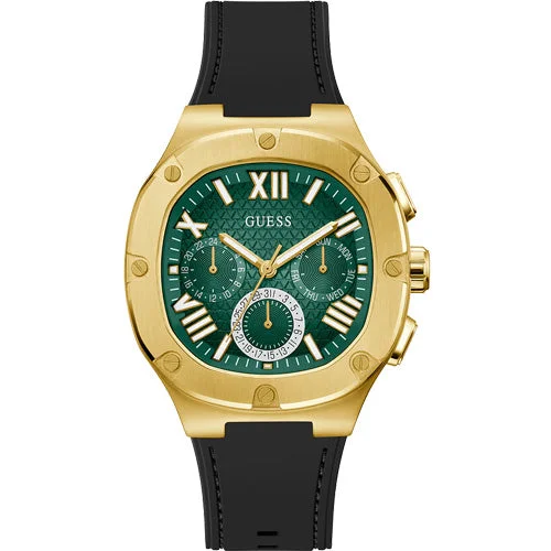 best affordable watches for luxury lovers -Guess Dress Green Dial Men 42mm GW0571G3