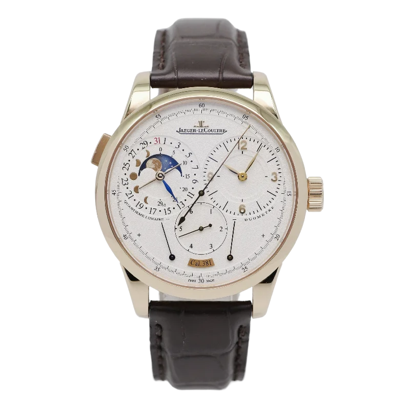 automatic watches with retro design for men -Jaeger-LeCoultre Duomètre A Quantieme Lunaire Roségold Q6042521 - 2016