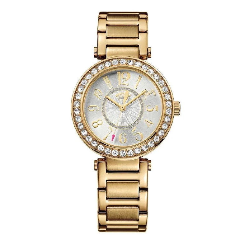 classic round watches for men -Juicy Couture with 34X34 MM Watch Band; 1901151