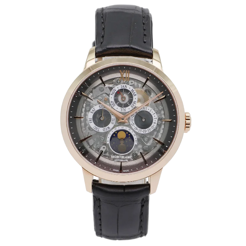 digital watches for men with advanced features -Montblanc Heritage Spirit Perpetual Calendar Sapphire Roségold 112310 - 2020