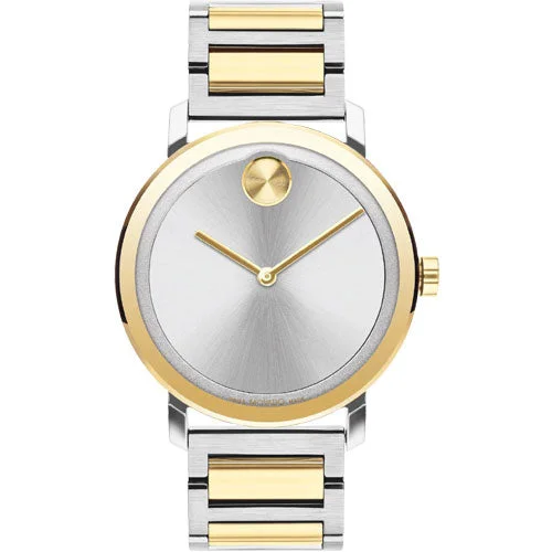 top-rated smartwatches for everyday use -Movado Bold Evolution Silver Dial Unisex 40mm