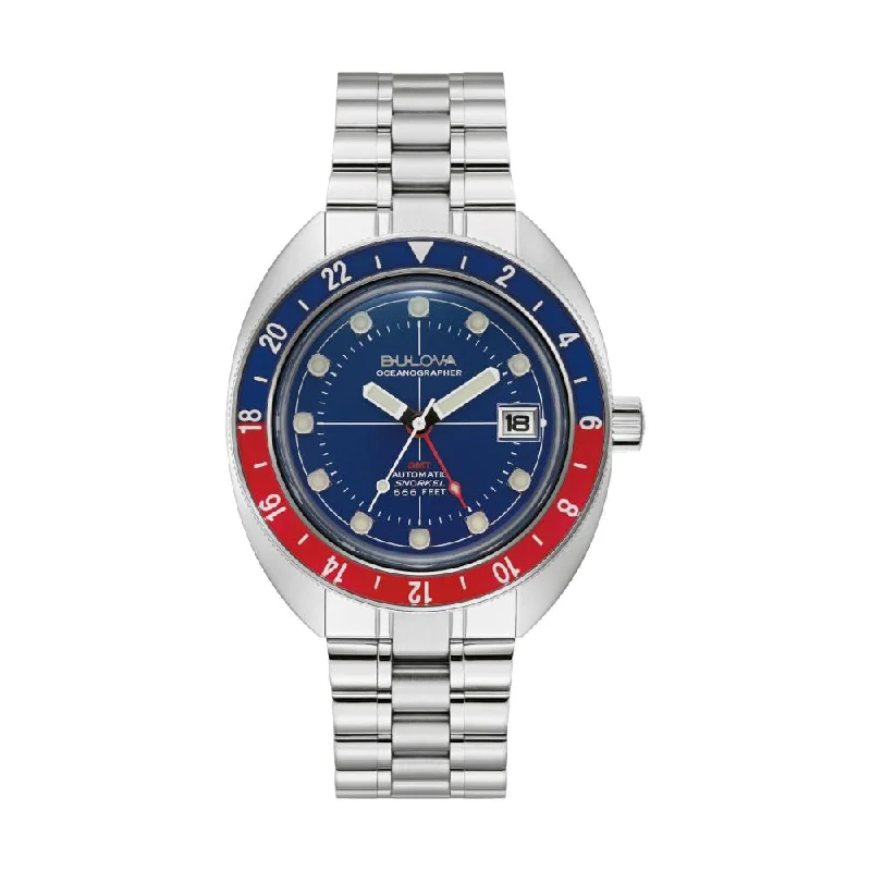 fashion-forward watches for young professionals -Oceanographer GMT Blue Dial