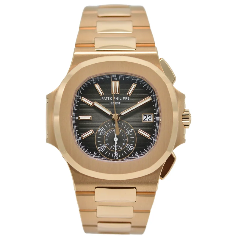 casual watches for men with rugged look -Patek Philippe Nautilus New Buckle Unworn 5980/1R-001 - 2022