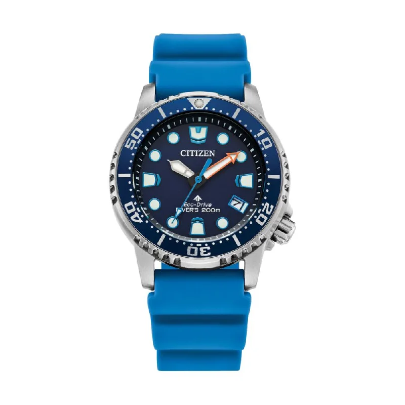 sports watches with GPS tracking -Promaster Dive 37mm Blue