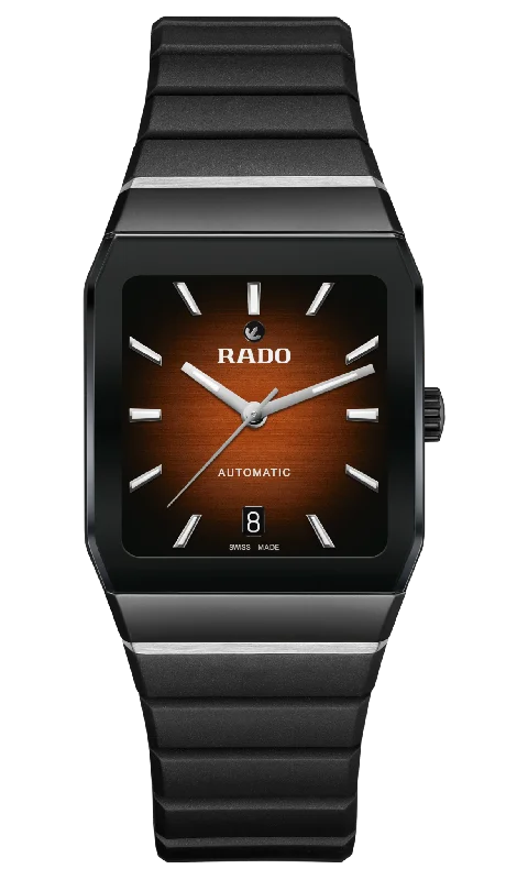 classic men’s watches with date function -Rado Anatom Automatic Brown Dial Unisex 32.5MM