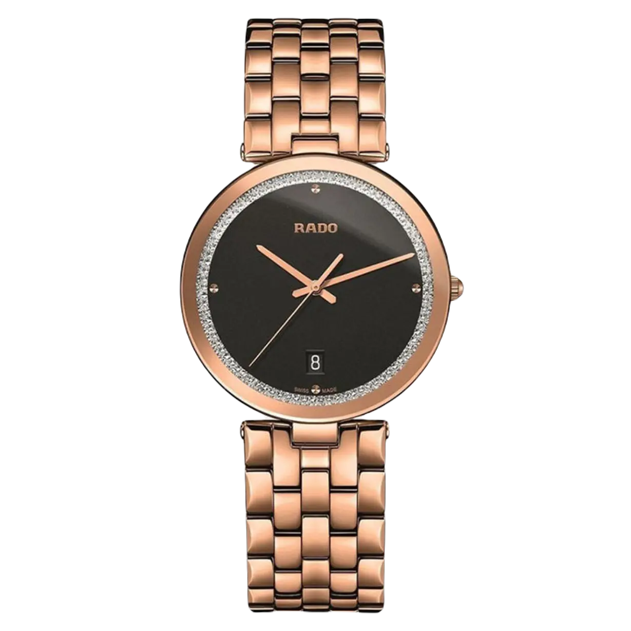 minimalist watches for daily wear -Rado Florence Black Dial Unisex 38mm