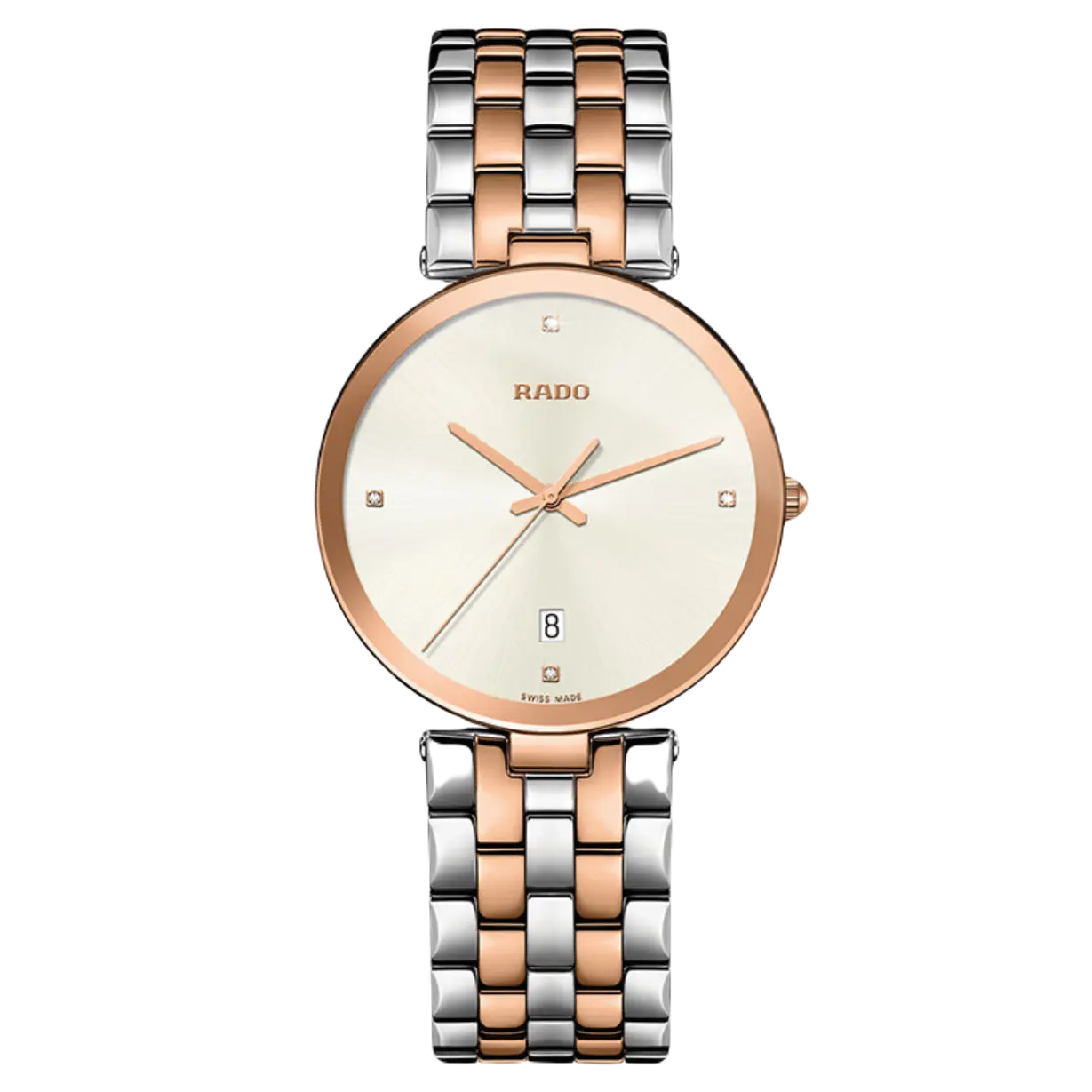 smartwatches for women with fitness features -Rado Florence White Dial Unisex 38mm