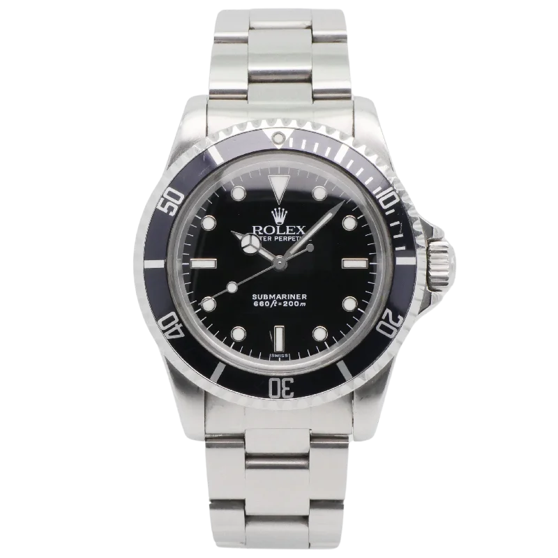 best waterproof watches for outdoor sports -Rolex Submariner Stahl 5513 - 1983