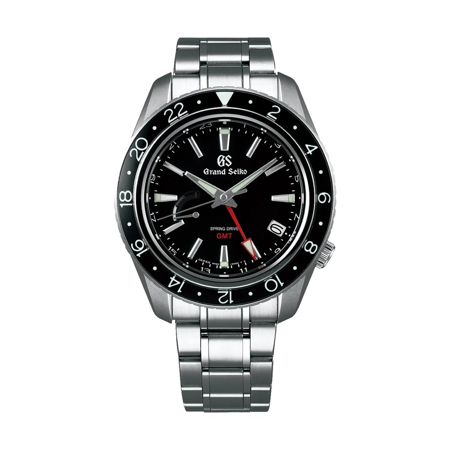 watches for women with interchangeable straps and dials -SBGE201 Sport Spring Drive GMT 44mm - Black