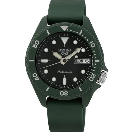 premium watches for collectors with rare features -Seiko 5 Sports Green Dial Men 38mm