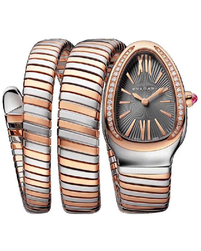 women’s watches with pearl accents -SERPENTI TUBOGAS WATCH